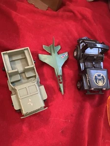 Vintage Tim-mee Army Playset Jeep Green-Timmee Marx + - Picture 1 of 4