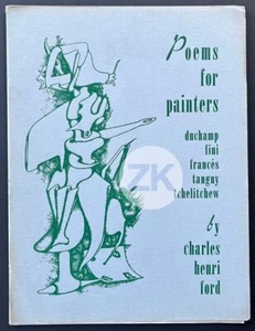 POEMS FOR PAINTERS Leonor Fini French DUCHAMP TANGUY Tchelitchew FORD 1945 - Picture 1 of 2