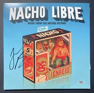 Vinilo de película Nacho Libre firmado por Jack Black certificado de autenticidad PSA/ADN - Imagen 1 de 4