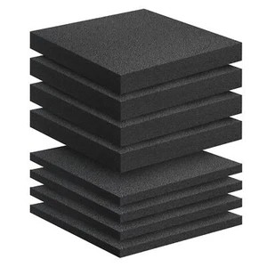 Paquete de 8 almohadillas de espuma de polietileno inserciones de amortiguación cortables para estuches de embalaje - Imagen 1 de 7
