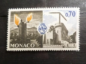 MONACO 1965, timbre 672, TELEGRAPH, TOUR DE GUET ROMAINE, UIT, neuf**, MNH - Photo 1/1