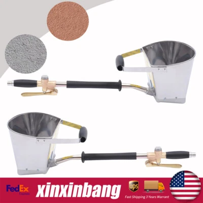 2?? Пистолет-распылитель для цементного раствора бункер 4 струйная краска стены бетон штукатурка инструмент - Изображение 1 из 4