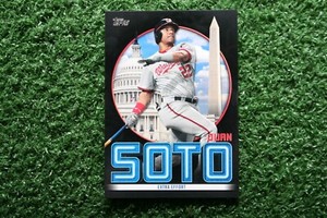 Juan Soto 2021 Topps Juan Soto Highlights #JSH-12 Black Parallel #ed /299