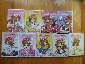 Cardcaptor Sakura 9-DVD Lot Vol 1 2 3 4 5 6 8 9 10 Anime In-complete - Imagen 1 de 3