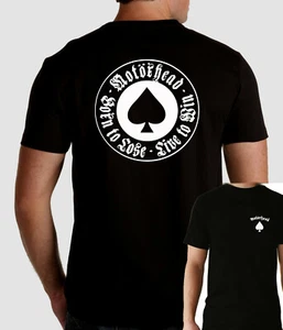 Motorhead Ace of spades men's t shirt men hard rock heavy lemmy - Picture 1 of 4