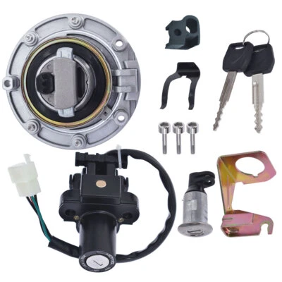 Interruptor de encendido para Honda CBR600RR 2003-2006 tapa de combustible juego de llaves de bloqueo de asiento EE. UU. Foto 1 de 4