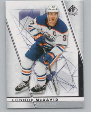 2022-23 SP Authentic #97 Connor McDavid  Edmonton Oilers V99905 - Image 1 of 3