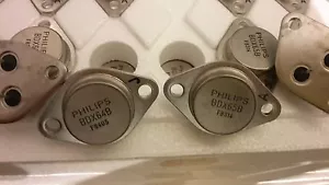Set BDX64B & BDX65B PnP & NpN PH Complentary Darlington Transistors Mil-Spec - Picture 1 of 10