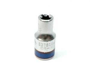 Socket 1/4 " Torx Female Print E6 IN Chrome Vanadium - Picture 1 of 6