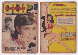 Philippines OUR WAKASAN Comics KOMIKS MAGASIN Nora Aunor, Tirso Cruz No. 1 - Picture 1 of 5