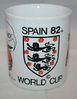 FIFA World Cup 82 Spain Viva England! Kiln Craft Naranjito Espana Coffee Mug Cup