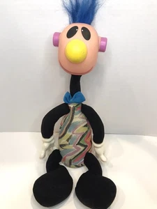 Jibba Jabba Jibber Jabber 1994 Ertl juguete azul fabricante de ruido de cabello de colección - Imagen 1 de 13