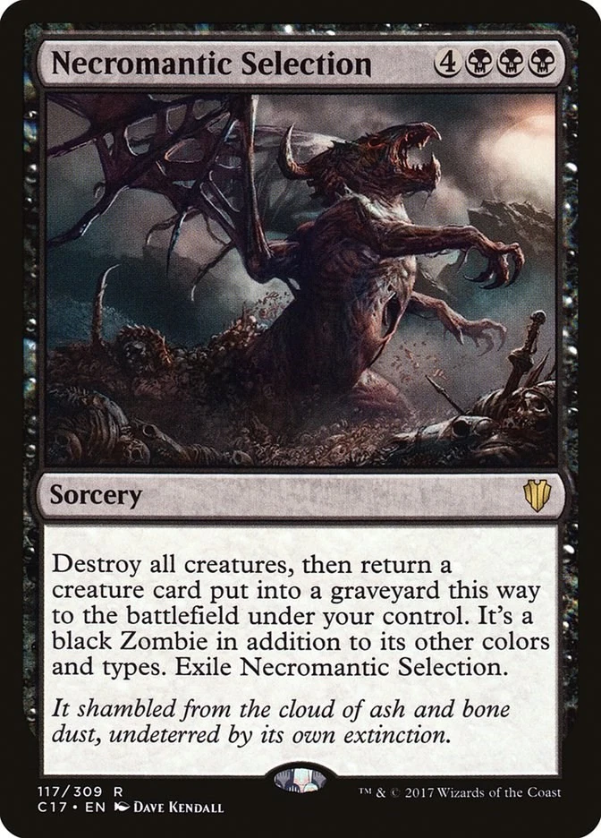 Necromantic Selection 117 LP Normal Commander 2017 MTG EN - Image 1 of 1