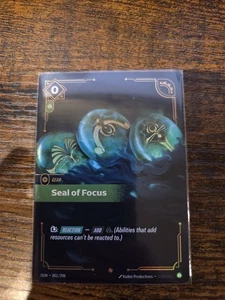 Seal of Focus - Origins (OGN) Riftbound TCG CASI NUEVO/M - Imagen 1 de 1