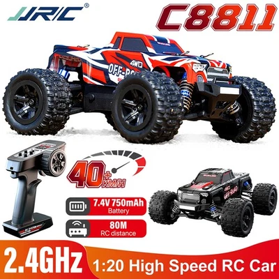 JJRC C8811 RC Car 4WD 2.4G 40Km/h High Speed Brushless Motor RC Off-Road Car - Image 1 of 4