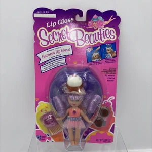 Vintage Hasbro 1992 Secret Beauties - LIP GLOSS Cacao Dolce - Completo NOS - Foto 1 di 9
