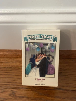 Prom Night 4 cassette Tape Set greatest hits of the 50's & 60's New Sealed - Image 1 of 3