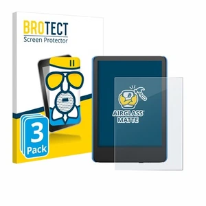 3x BROTECT Panzerfolie Schutzglas für Amazon Kindle Kids (2024) matt Display - Bild 1 von 7