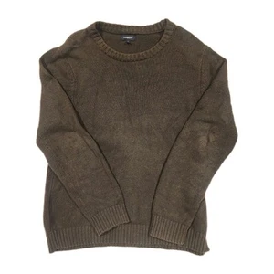 Suéter Pullover Croft & Barrow Verde Grande Cuello Redondo Manga Larga - Imagen 1 de 5