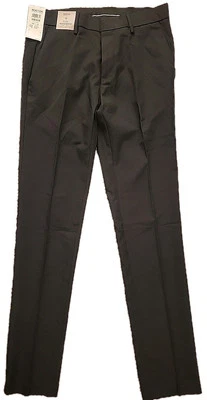 Pantalón Reaction Kenneth Cole Elastizado Negro Ajustado Flexible Cintura Talla 32/30 Nuevo Foto 1 de 4
