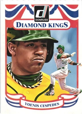 2014 Donruss #230 Yoenis Cespedes Oakland Athletics - Image 1 of 2