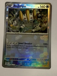 086/131 Regigigas : (Poke Ball Holo) Card : Pokemon TCG Prismatic Evolutions - Picture 1 of 2