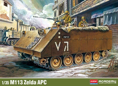 Modellino militare carro armato 1/35 m113 zelda apc academy 13557 scala 1:35 - Immagine 1 di 2