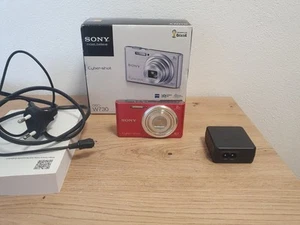 Digitalkamera SONY Cybershot DSC-W730 Digitalkamera Kamera 16.1 MP 8x Zoom Gut - Bild 1 von 6