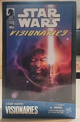 Figura de cyborg Darth Maul Owen Lars de Star Wars Visionaries 2010 SDCC SIN USAR, EN CAJA ORIGINAL Foto 1 de 4