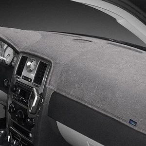 For Mercedes-Benz 500E 92-93 Dash-Topper Plush Velour Gray Dash Cover - Picture 1 of 2