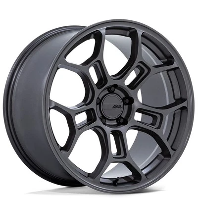 19x11" American Racing Wheels Modern AR952 GT Street Matte Gunmetal Flow Formed Foto 1 de 4