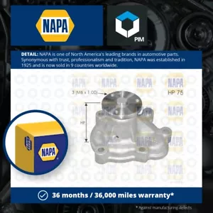 Water Pump fits VAUXHALL ASTRA G, H, J 1.7D 00 to 20 Coolant NAPA 1334073 New - Picture 1 of 2