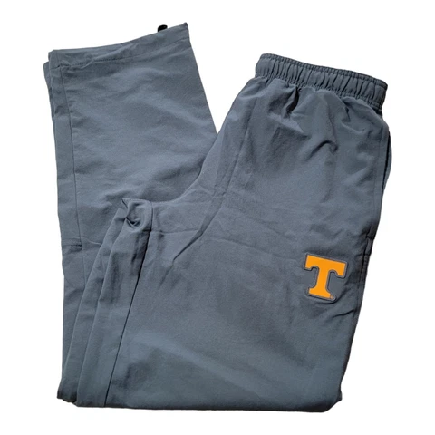 Nike Tennessee Volunteers Track Pants Sweat Dri Fit Mens Size Medium Gray Cover