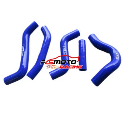 Manguera de refrigerante de radiador de silicona para Suzuki RMZ450 RMZ 450 2007 2008 2009 AZUL Foto 1 de 4