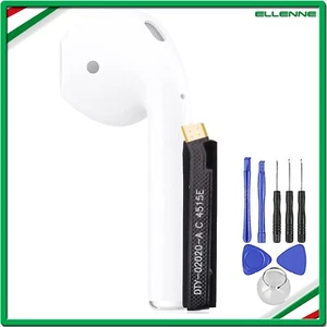 ✅BATTERIA PER APPLE AIR PODS SERIE 1 - SERIE 2 GENERAZIONE DESTRO/SINISTRO A1602 - Foto 1 di 6