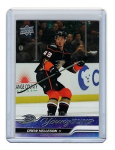2023/24 Upper Deck Young Guns Drew Helleson Rookie Card RC #220