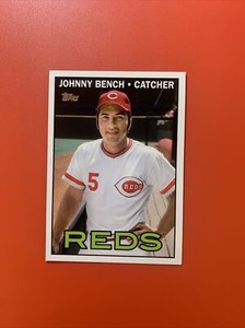 Johnny Bench 2021 Topps Update Cards That Never Were  #CNW-7 Cincinnati Reds