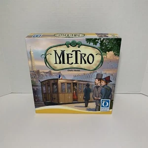 Metro The Board Game (2017 - QUEEN GAMES) 100% Complete - Designer Dirk Henn - Picture 1 of 9