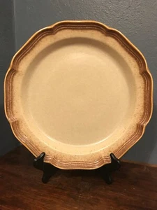 Mikasa CHINA E8000 Whole Wheat Large Serving Platter Chop Plate EXTRA LARGE 12 - Picture 1 of 5