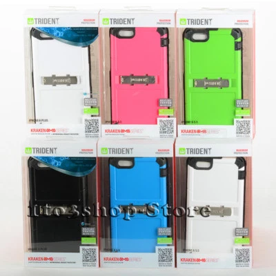 Trident Kraken AMS iPhone 6 Plus & iPhone 6s Plus Hard Case w/Holster Belt Clip - Image 1 of 4