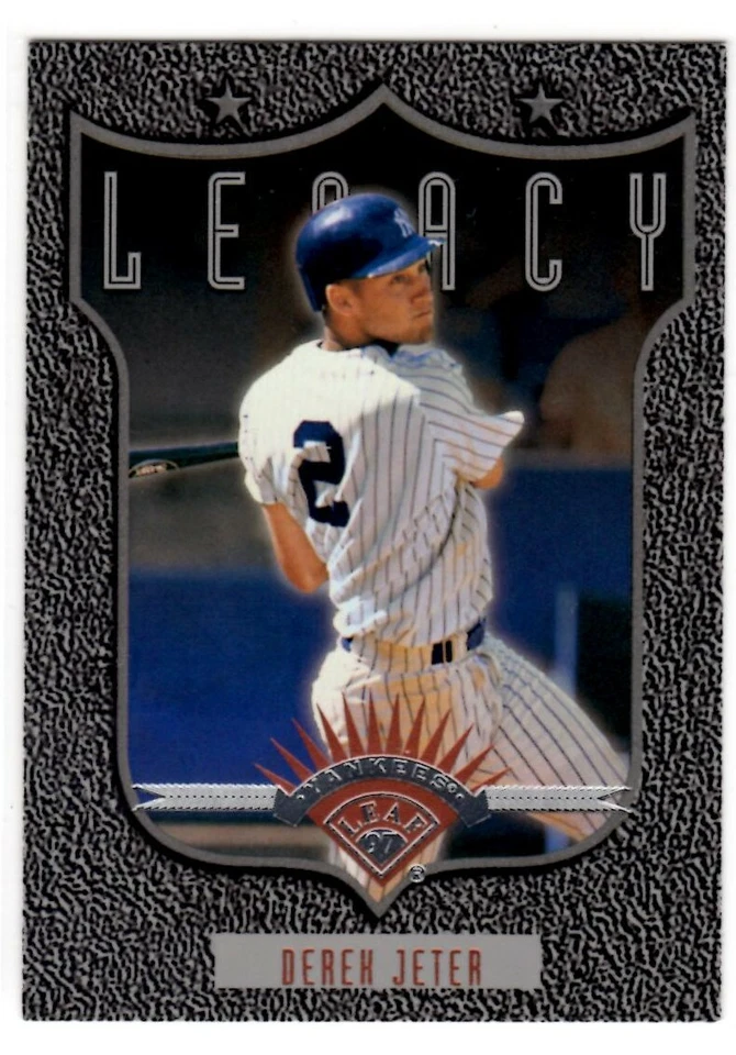 Leaf #358 1997 Derek Jeter LG - Yankees de Nueva York - The Captain ~ "Legacy" Foto 1 de 1