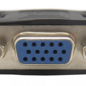 HP 612330-002 DVI-A-M To VGA-FM DVI to VGA Black Adapter - Picture 1 of 3