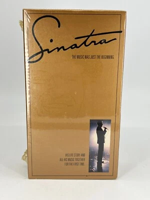 NEW OLD STOCK SEALED Sinatra VHS 2-Tapes Frank Sinatra Rod Steiger Gina Gershon - Image 1 of 4