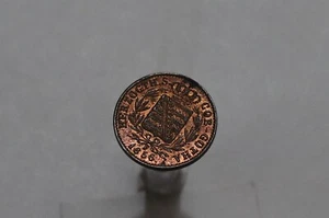 🧭 🇩🇪 GERMANY SAXE-COBURG-GOTHA Pfennig 1856 SCARCE HIGH GRADE B68 #K6245 - Picture 1 of 2