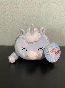 Laying Squishmallow Hug Mees DEVLA EINHORN blau neu mit Etikett Ziel exklusiv Kellytoy - Bild 1 von 9