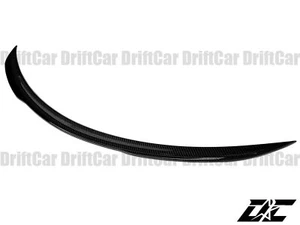 FOR 13-19 BENZ W117 C117 CLA-CLASS SEDAN DRY CARBON FIBER 8D TYPE TRUNK SPOILER - Picture 1 of 4