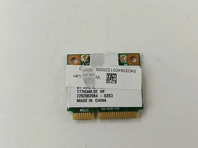 Acer Aspire S3-391 WiFi Wireless Card T77H348.02 - Image 1 of 2