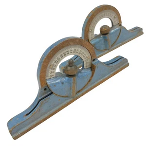 Vintage Unbranded Machinist Protractor Head Tool, 2 Pcs - Picture 1 of 11