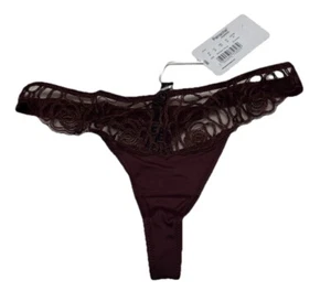 Panty perizoma PANACHE 4039 "Harmony" cioccolato nuovo con etichette taglia XS - Foto 1 di 2