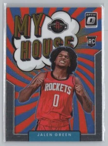 2021-22 Donruss Optic #17 Jalen Green My House - Picture 1 of 2